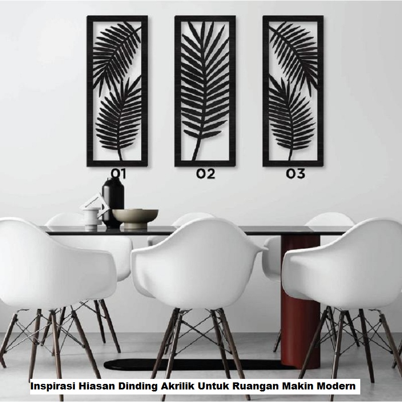 Inspirasi Hiasan Dinding Akrilik